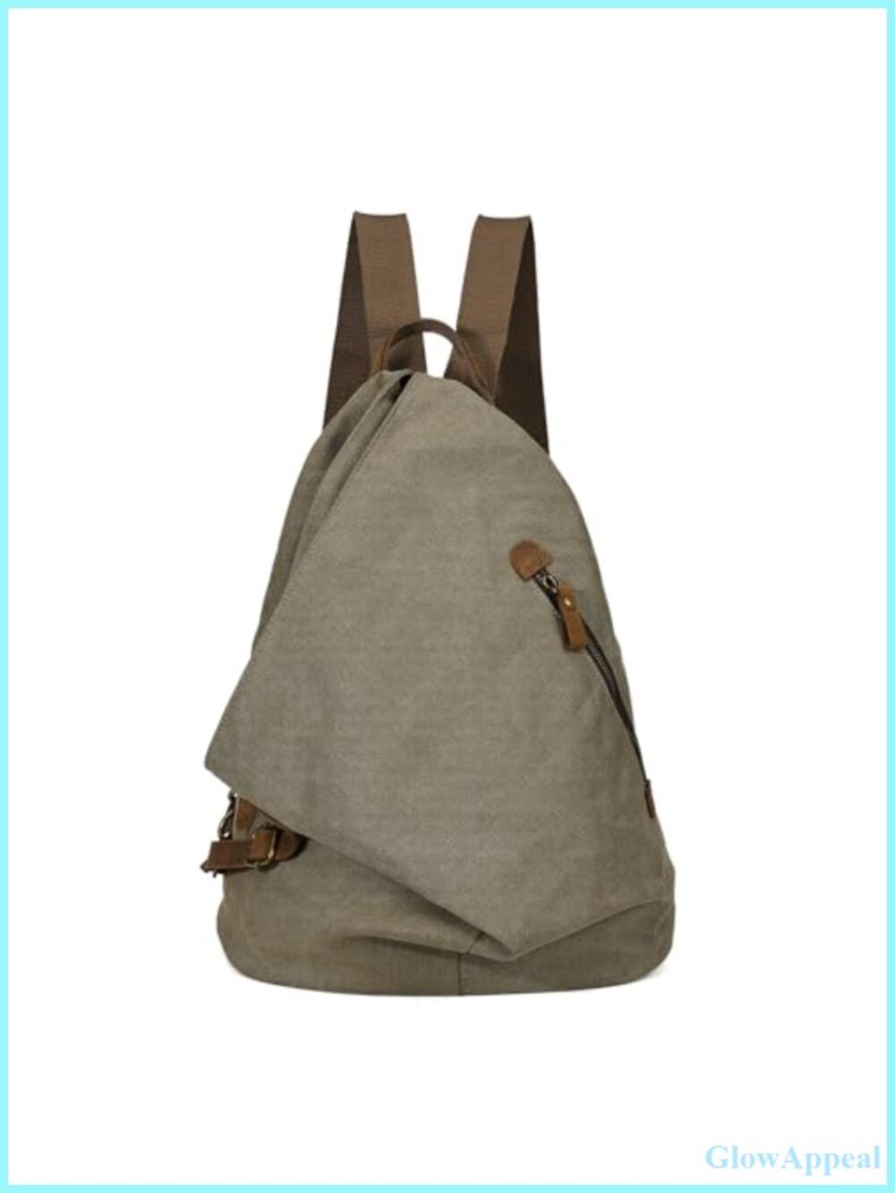Canvas Vintage Backpack Large Casual Daypack Travel Rucksack Hiking